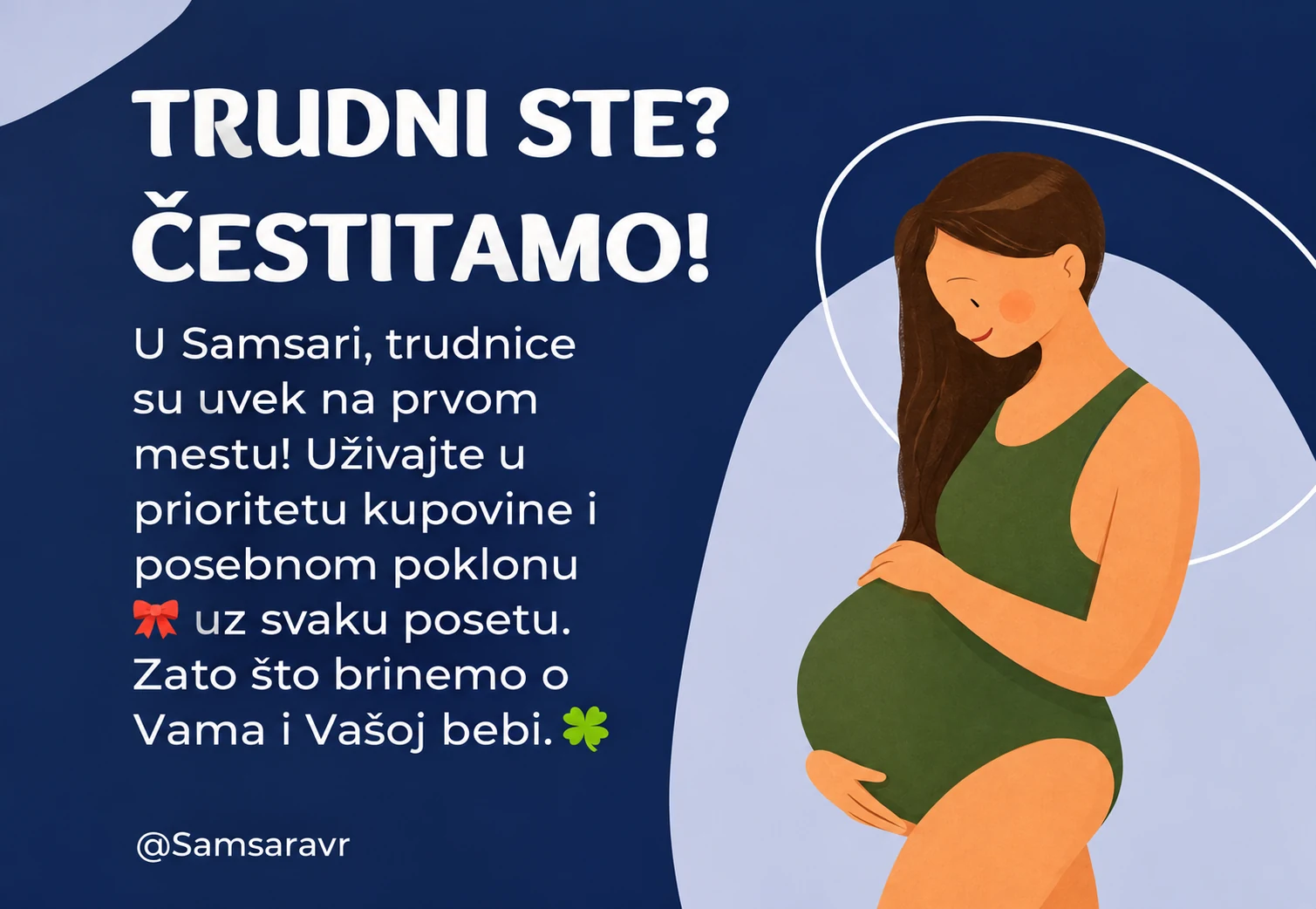 Trudnice su uvek na prvom mestu